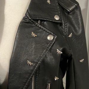 Blank NYC Faux leather jacket